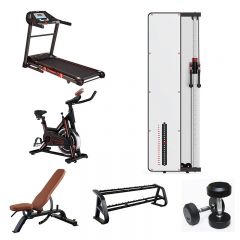 单位健身器材全套家庭健身房器材工作室商用运动器械套餐