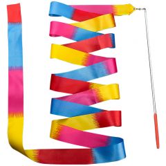 2米4米6米艺术体操彩带舞蹈演出道具跳舞丝带飘儿童玩具体育